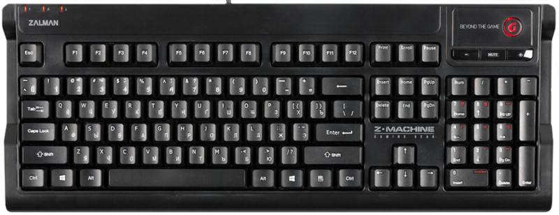

Клавиатура Zalman ZM-K600S USB + PS/2 черный