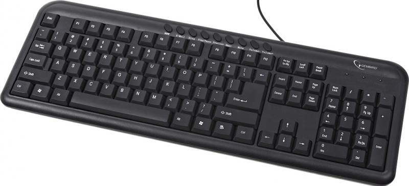 

Клавиатура Gembird KB-M-101-RU PS/2 черный