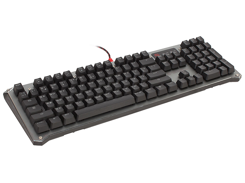 

Клавиатура механическая A4-Tech Bloody B840 черный/черный USB Gamer LED