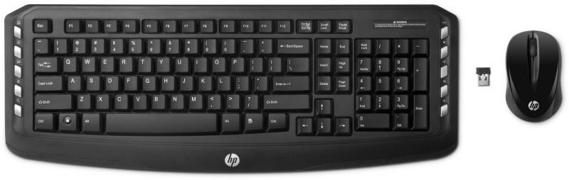 

Клавиатура беспроводная HP Wireless Business N3R88AA USB черный N3R88AA
