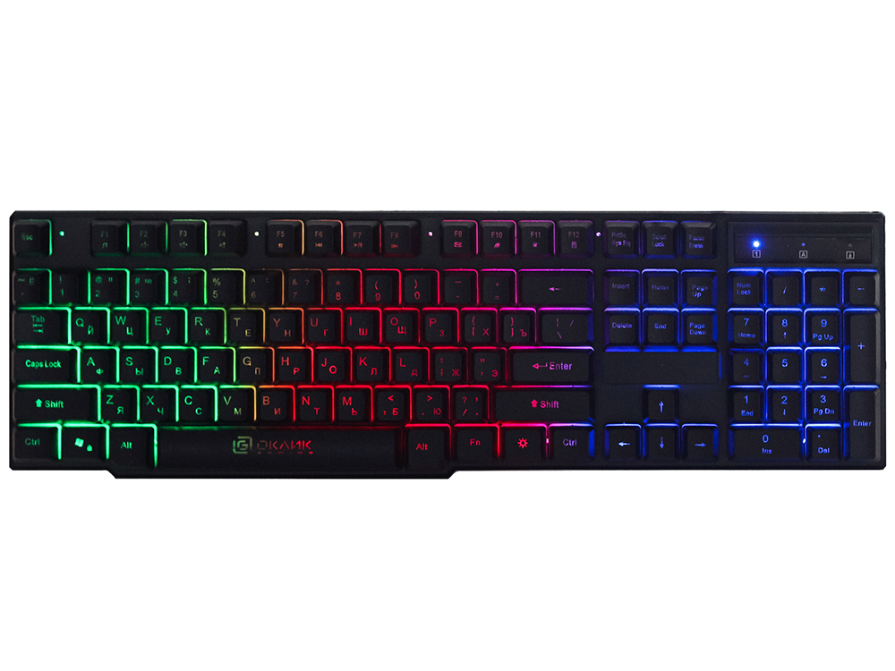 

Клавиатура проводная Oklick 780G USB черный