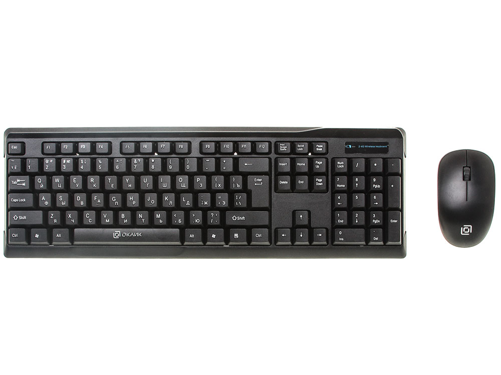 

Комплект Oklick 230M черный USB