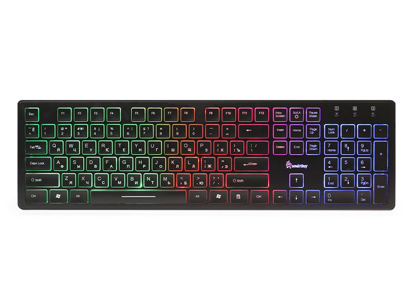 

Клавиатура Smartbuy ONE 305 Black USB 104 клавиши, мембранная