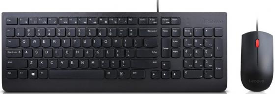 

Комплект Lenovo Essential Wired Combo Black USB 1600dpi, 2 кнопки + колесо
