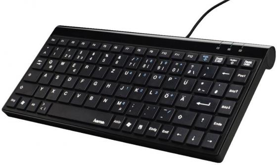 Клавиатура Hama R1050449 Black USB проводная, мембранная