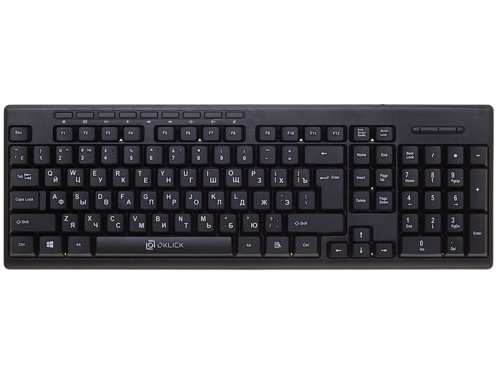 

Клавиатура проводная Oklick 310M USB черный