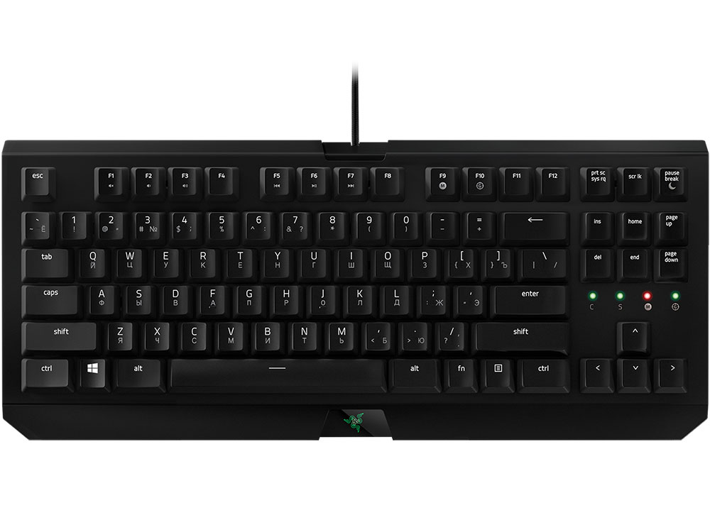 

Клавиатура Razer BlackWidow X Tournament Black USB проводная, 87 клавиш