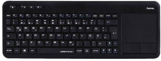 

Клавиатура беспроводная HAMA R1173091 USB черный