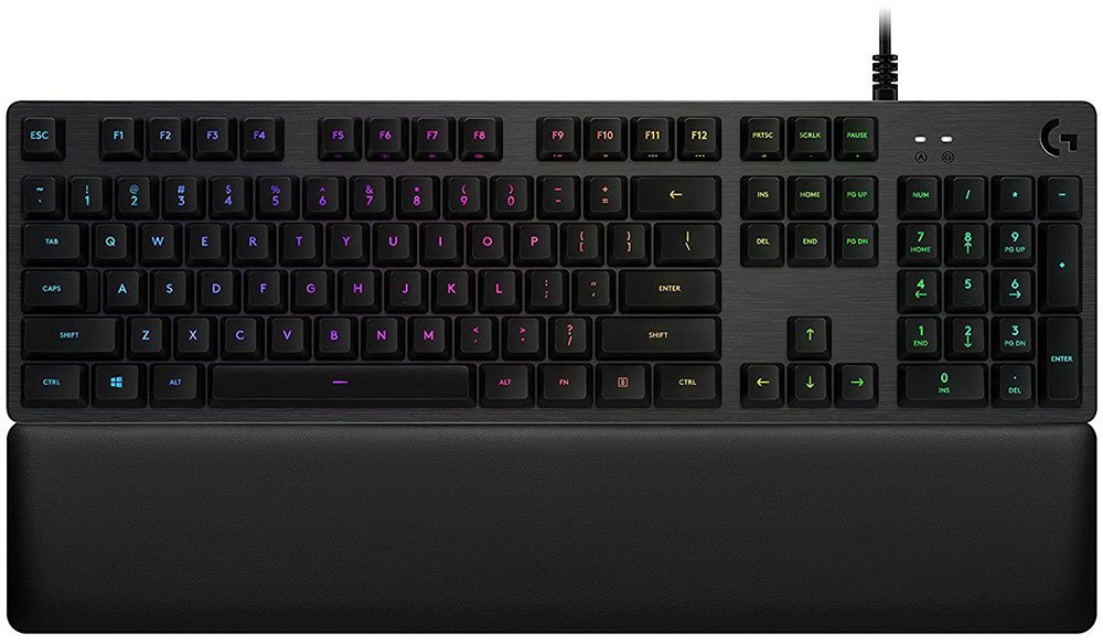 

(920-008933) Клавиатура Logitech RGB Mechanical Gaming Keyboard G513 CLICKY SWITCH