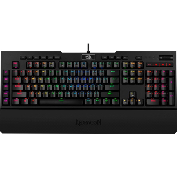 Клавиатура Redragon Brahma Pro Black USB проводная, механическая, 124 клавиши цена Клавиатура Redragon Brahma Pro Black USB проводная, механическая, 124 клавиши цены онлайн