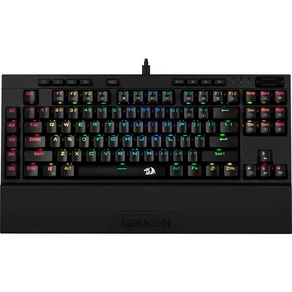 

Клавиатура Redragon Broadsword Black USB проводная, механическая, 102 клавиши