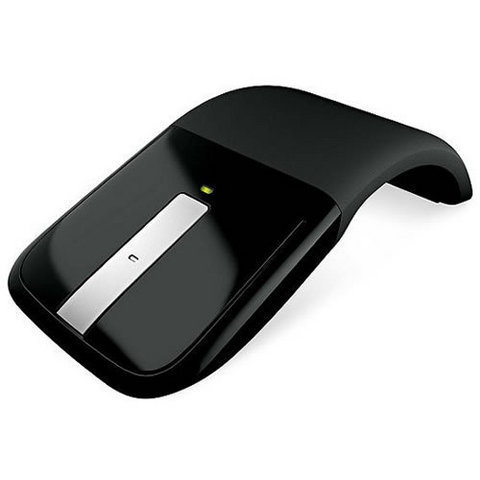 Мышь беспроводная Microsoft Arc Touch Mouse Black USB(Radio) лазерная, 1000 dpi, 2 кнопки + колесо