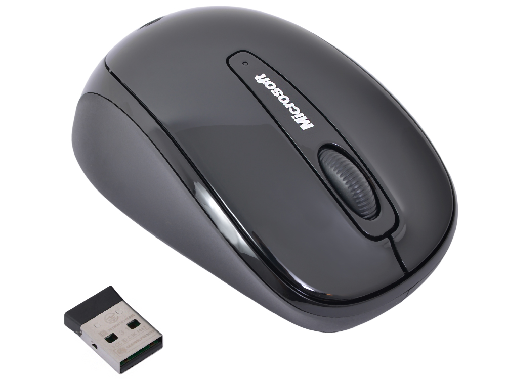 Мышь беспроводная Microsoft 3500 Black USB(Radio) оптическая, 1000 dpi, 2 кнопки + колесо