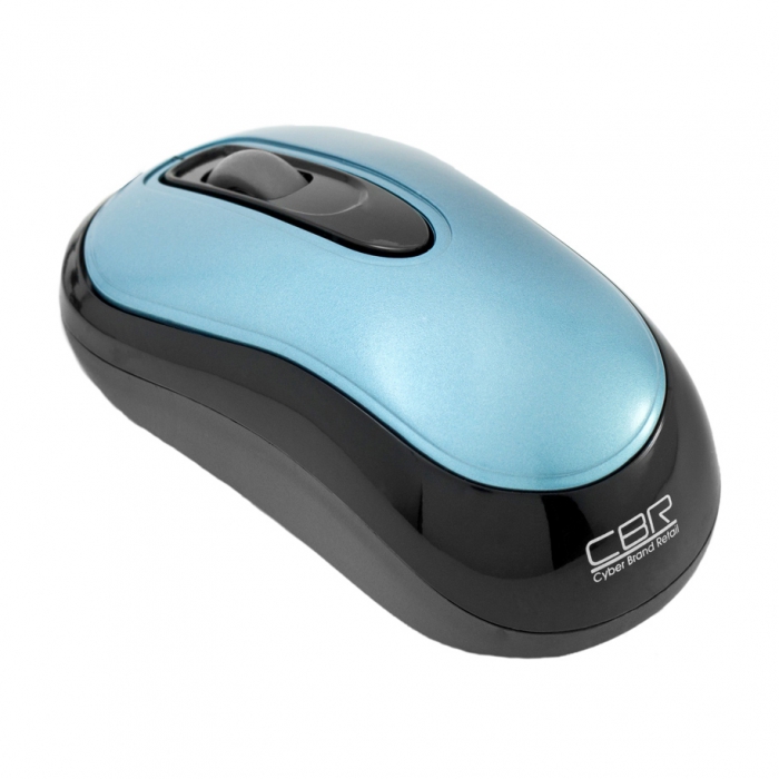 

Мышь CBR CM-150 Black/Blue USB проводная, оптическая, 1200 dpi, 2 кнопки + колесо