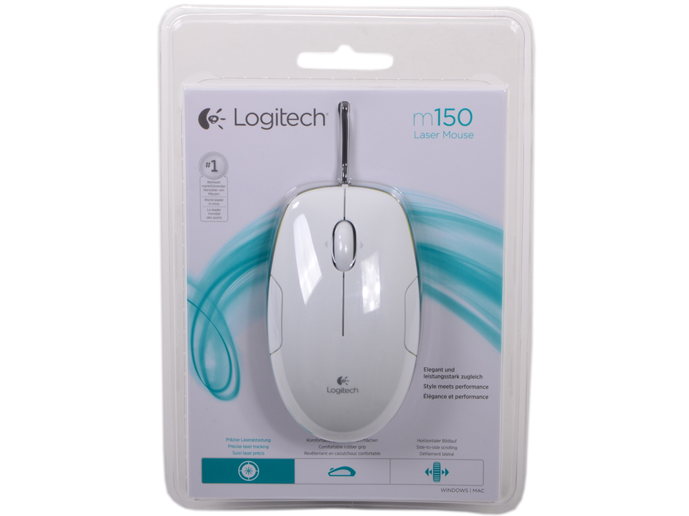 

Мышь (910-003754) Logitech M150 Laser Mouse Coconut