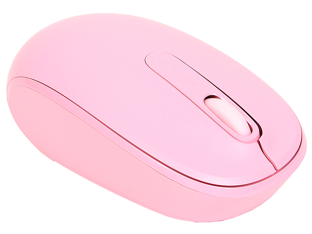 Мышь беспроводная Microsoft Mobile Mouse 1850 Pink USB(Radio) оптическая, 1000 dpi, 2 кнопки + колесо