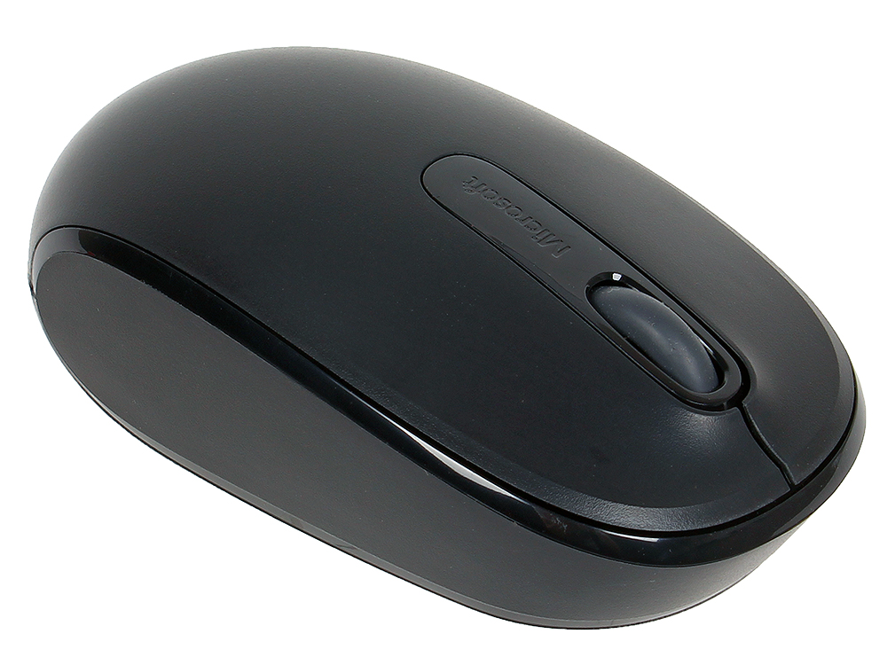 Мышь беспроводная Microsoft Mobile Mouse 1850 Black USB(Radio) оптическая, 1000 dpi, 2 кнопки + колесо