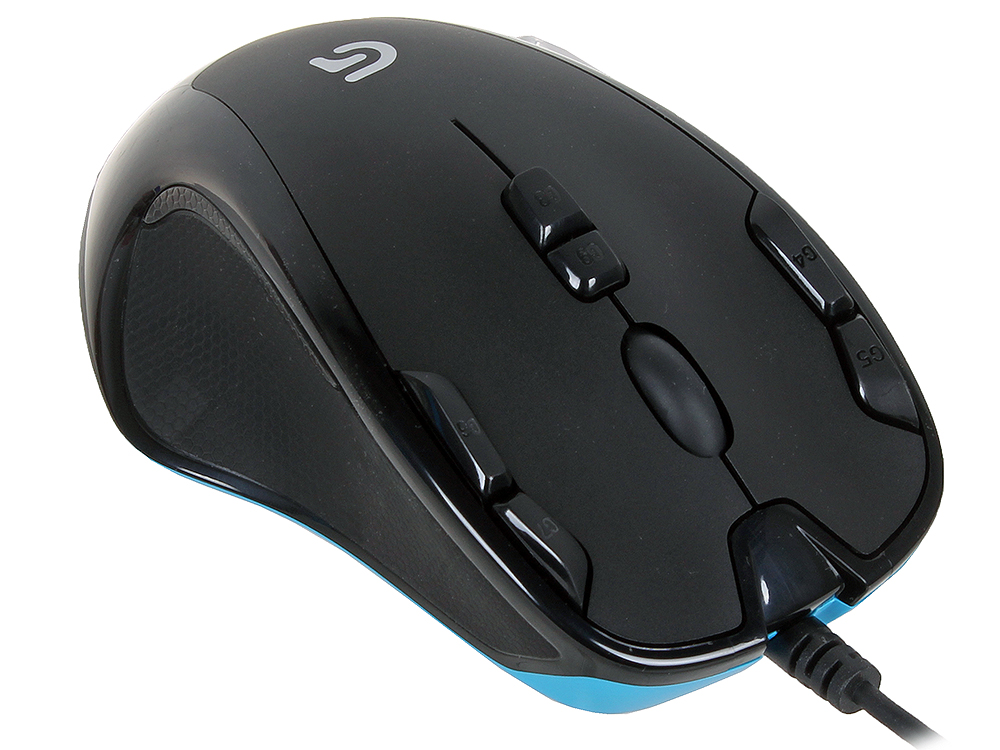 Мышь Logitech G300s Black USB проводная, оптическая, 2500 dpi, 8 кнопок + колесо