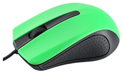 

Мышь PERFEO PF-353-OP-GN Black Green USB проводная, оптическая, 1000 dpi, 3 кнопок + колесо