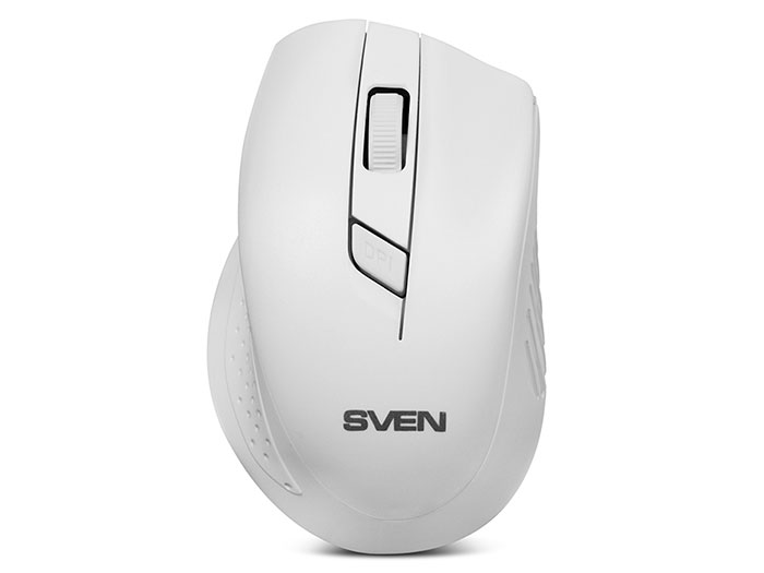 Мышь беспроводная Sven RX-325 White USB(Radio) оптическая, 1000 dpi, 3 кнопки + колесо