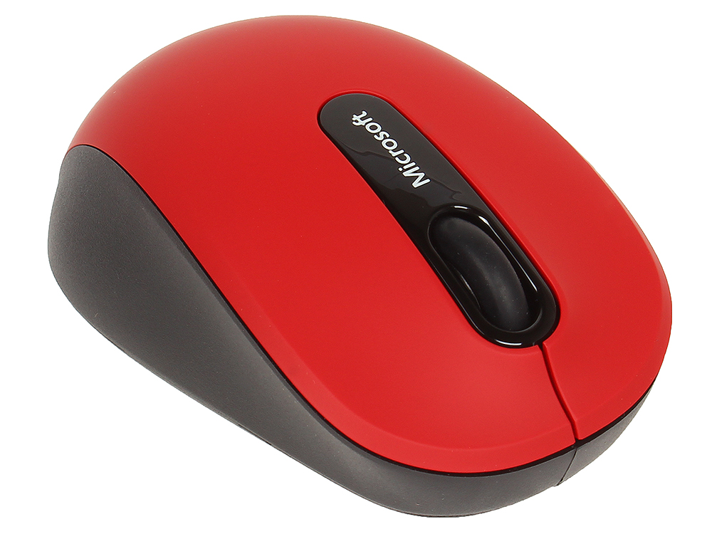Мышь беспроводная Microsoft Mobile 3600 Red BT оптическая, 1000 dpi, 2 кнопки + колесо