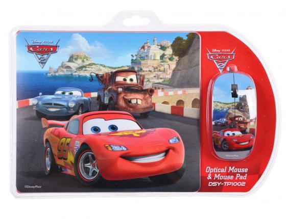 

Комплект Cirkuit Planet DSY-TP1002 Cars коврик / мышь: проводная, оптическая, 1200dpi, 2 кнопки + колесико