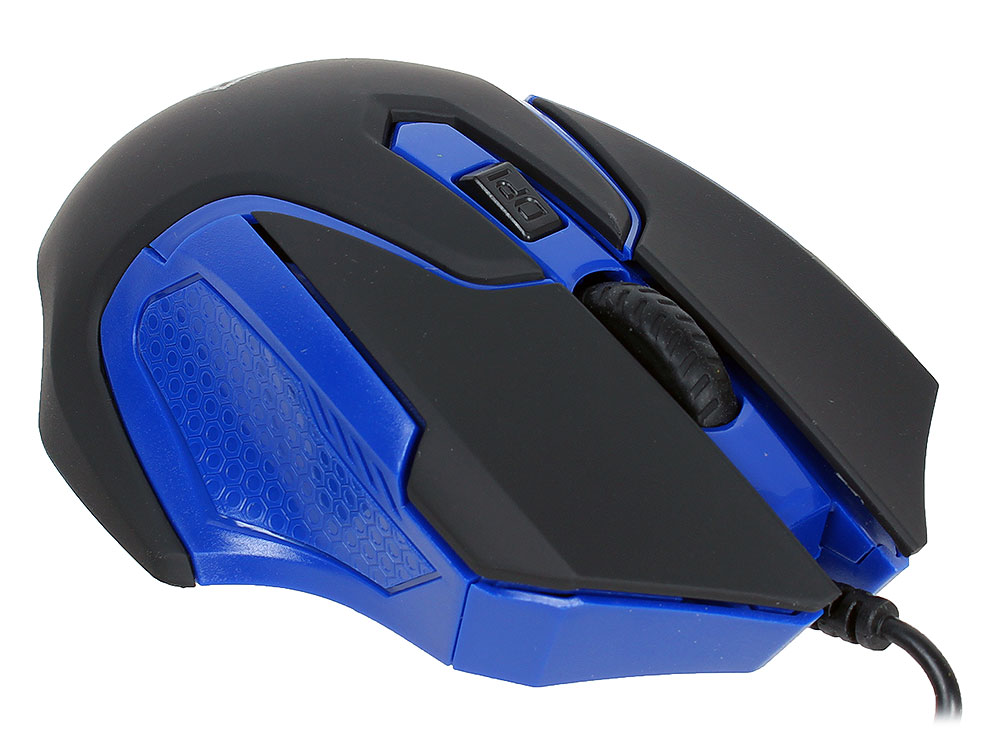 

Мышь Jet.A Comfort OM-U57 Black Blue USB проводная, оптическая, 1600 dpi, 3 кнопки + колесо