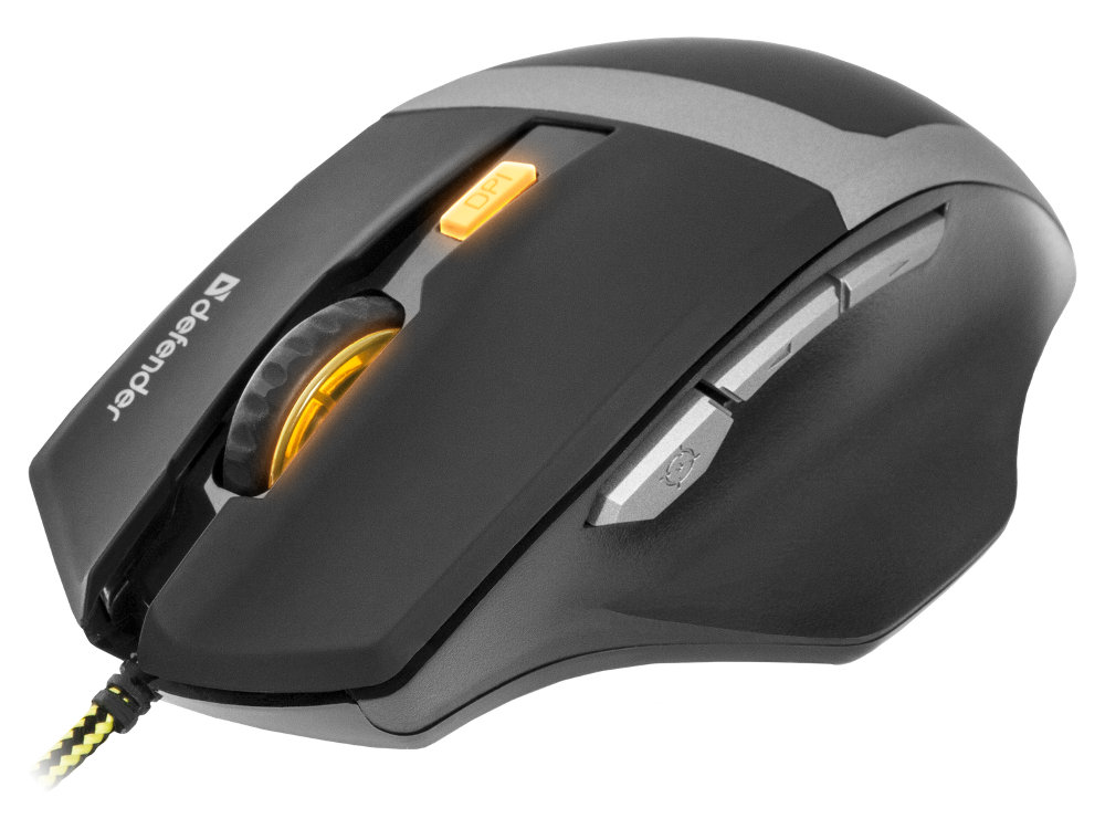 

Мышь игровая Defender Warhead GM-1740 оптика,7 кнопок,1200-3200dpi