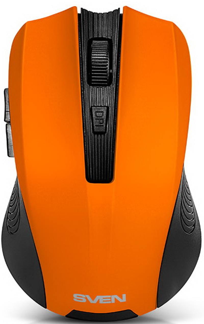 

Мышь беспроводная Crown SVEN RX-345 оранжевый USB