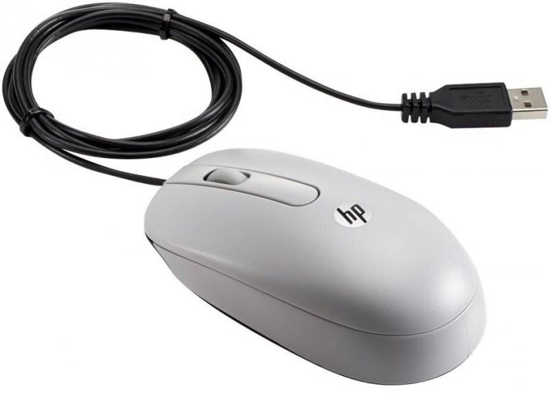 

Мышь проводная HP K7W54AA серый USB