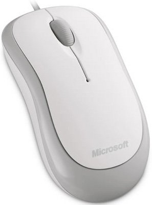 

Мышь Microsoft 4YH-00008 White USB проводная, оптическая, 1000 dpi, 2 кнопки + колесо