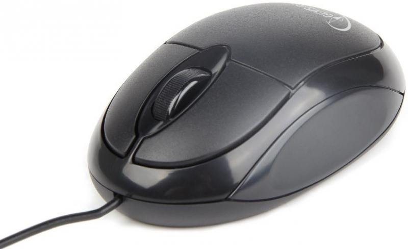 

Мышь проводная Gembird MUS-U-001 чёрный USB