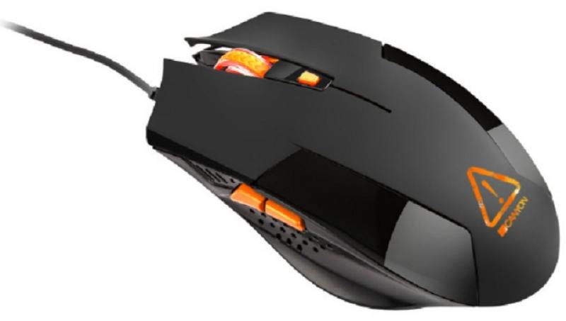 

Мышь Canyon CND-SGM2 Black USB проводная, оптическая, 2400 dpi, 5 кнопок + колесо