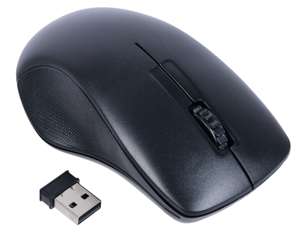 

Perfeo мышь беспров. оптич. 3 кн, 1200DPI, USB, чёрная, BULK (мягкий блистер) [PF-152]