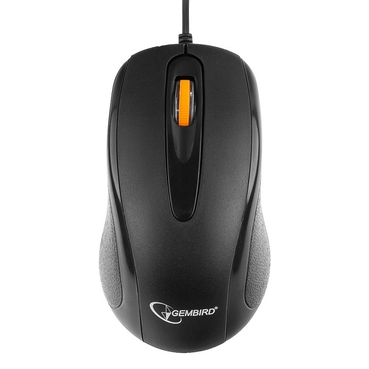 

Мышь Gembird MUSOPTI8-807U Black USB проводная, оптическая, 1000 dpi, 2 кнопки + колесо