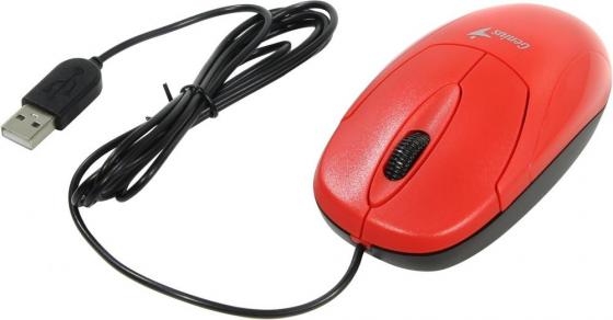 

Мышь Genius XScroll V3, USB, G5 (красная, оптическая 1000dpi)