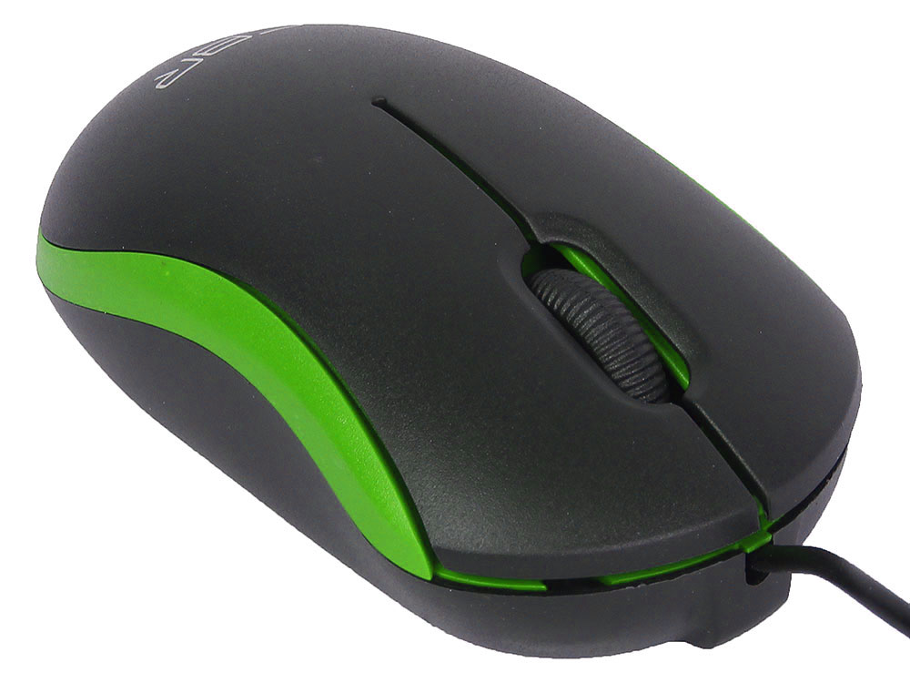 

Мышь CBR CM 112 Green, оптика, оптика, 1200dpi, офисн., провод 1.1 метра, USB