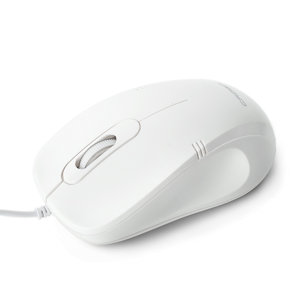 

Мышь Crown CMM-502 Silent White USB проводная, оптическая, 1000 dpi, 3 кнопки + колесо