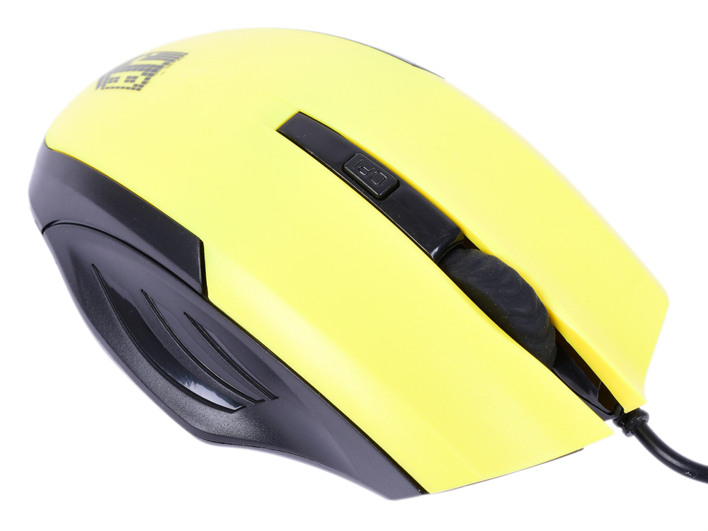 

Мышь Jet.A Comfort OM-U54 Black Yellow USB проводная, оптическая, 2400 dpi, 6 кнопок + колесо