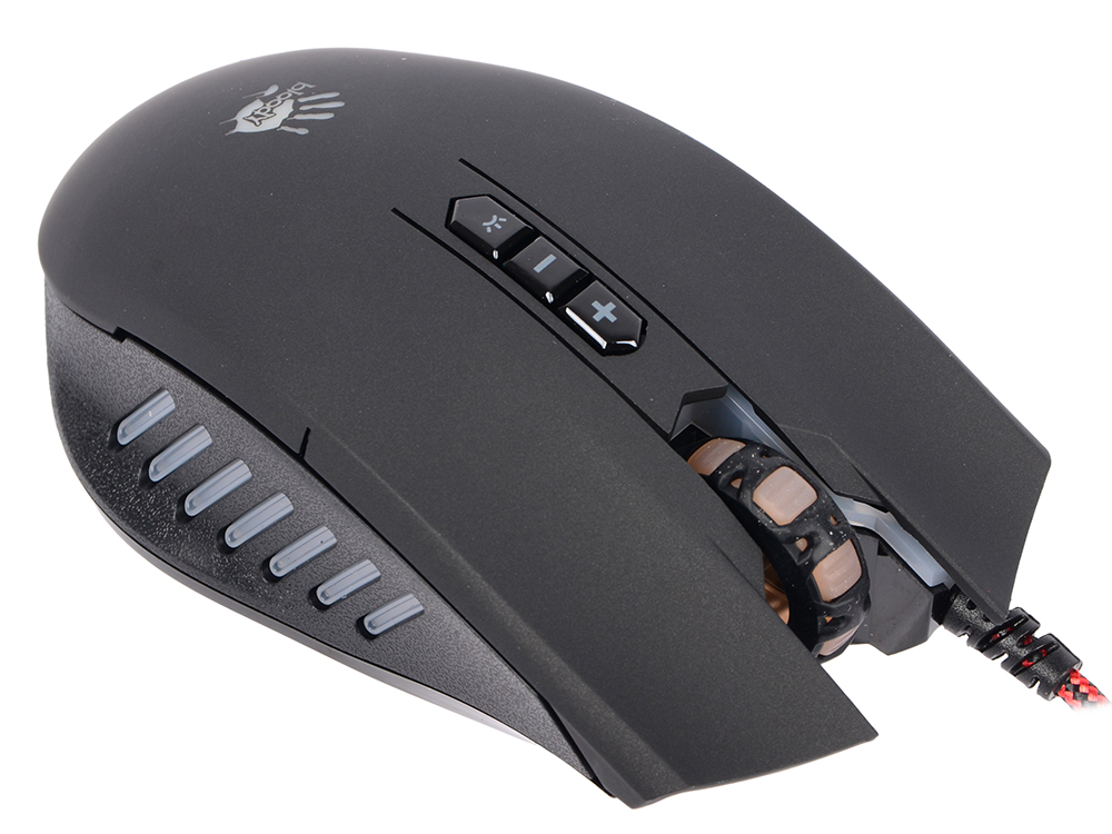 

Мышь A4 Bloody Q8181S Black USB проводная, оптическая, 3200 dpi, 8 кнопок + колесо