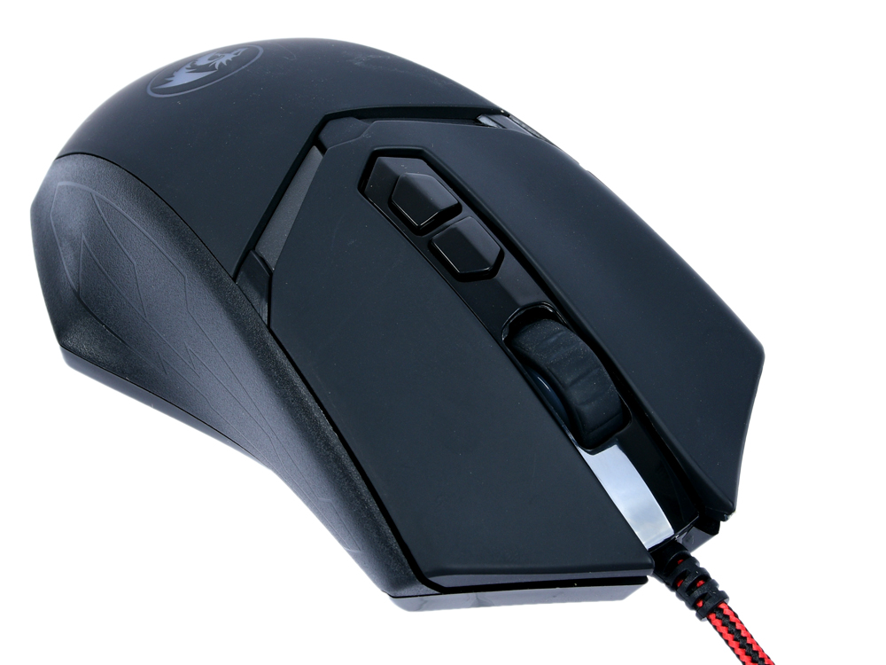 Мышь Redragon Nemeanlion 2 Black USB проводная, оптическая, 7200 dpi, 6 кнопок + колесо Мышь Redragon Nemeanlion 2 Black USB проводная, оптическая, 7200 dpi, 6 кнопок + колесо