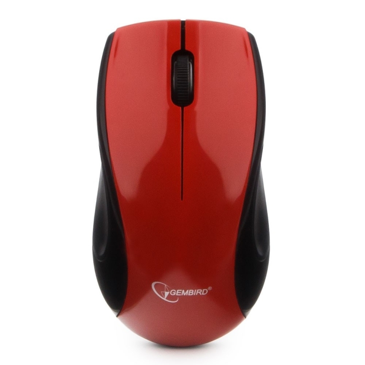 Мышь беспроводная Gembird MUSW-320-R Red USB оптическая, 1000 dpi, 2 кнопки + колесо Мышь беспроводная Gembird MUSW-320-R Red USB оптическая, 1000 dpi, 2 кнопки + колесо