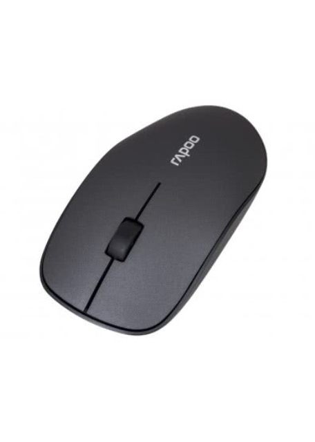 

Мышь беспроводная Rapoo 3510 Grey USB оптическая, 1000 dpi, 3 кнопки + колесо