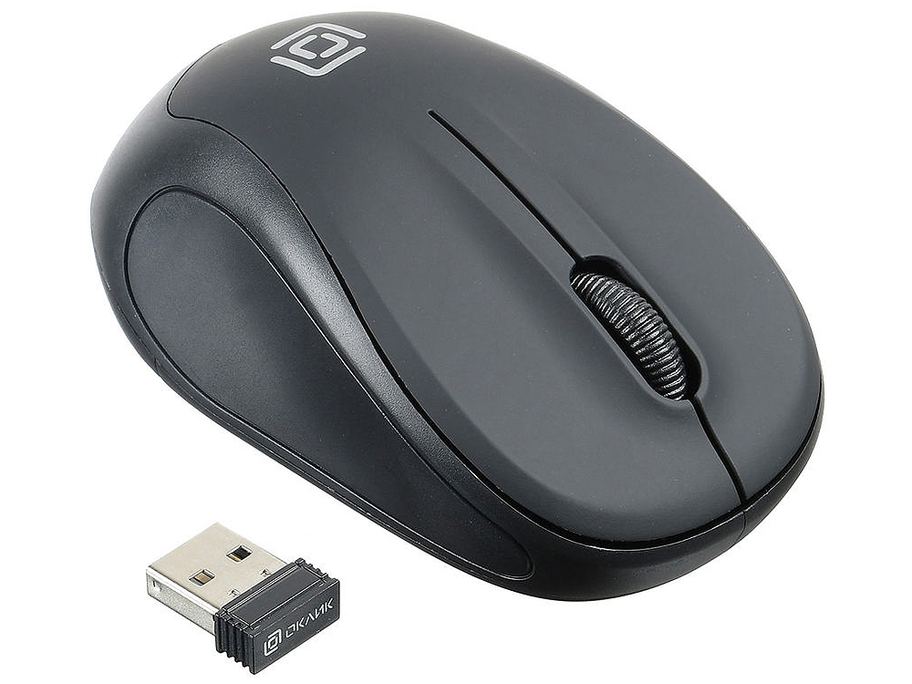 

Мышь Oklick 665MW черный оптическая (1000dpi) беспроводная USB (3but)