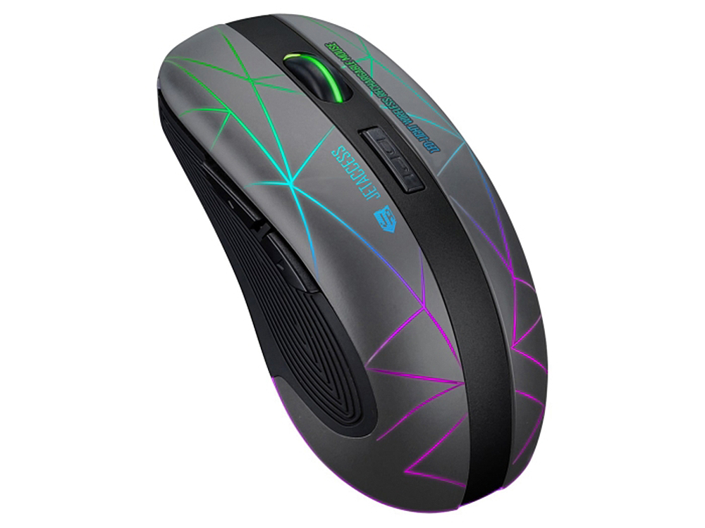 

Мышь беспроводная Jet.A OM-R53G Black Gray USB оптическая, 1600 dpi, 6 кнопок + колесо