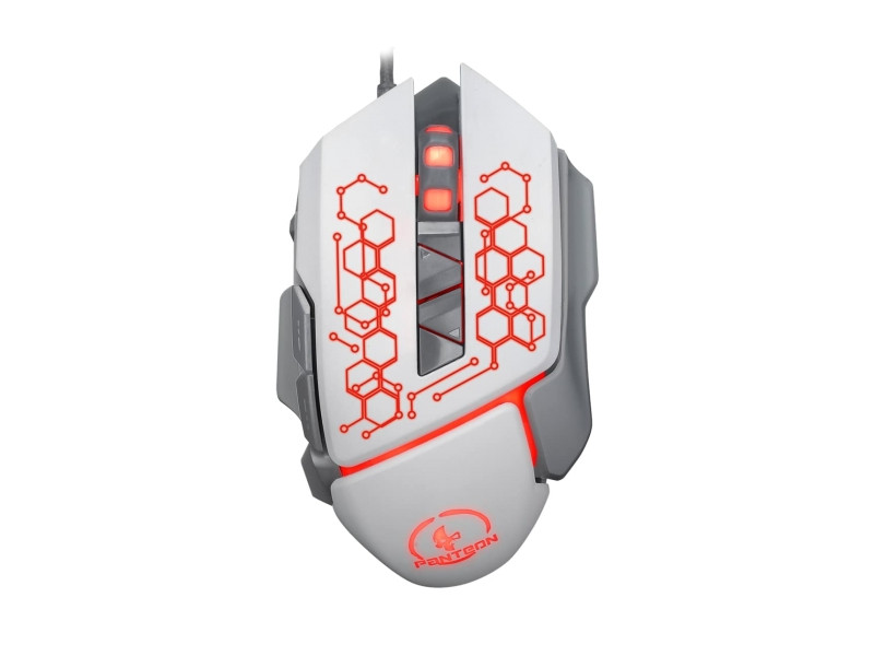 

Мышь Jet.A Panteon MS53 White USB проводная, оптическая, 2750 dpi, 7 кнопок + колесо