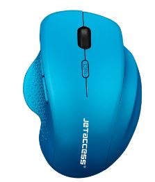 

Мышь беспроводная Jet.A Comfort OM-U65G Blue USB(Radio) оптическая, 1600 dpi, 5 кнопок + колесо