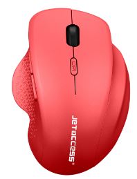 

Мышь беспроводная Jet.A Comfort OM-U65G Red USB(Radio) оптическая, 1600 dpi, 5 кнопок + колесо