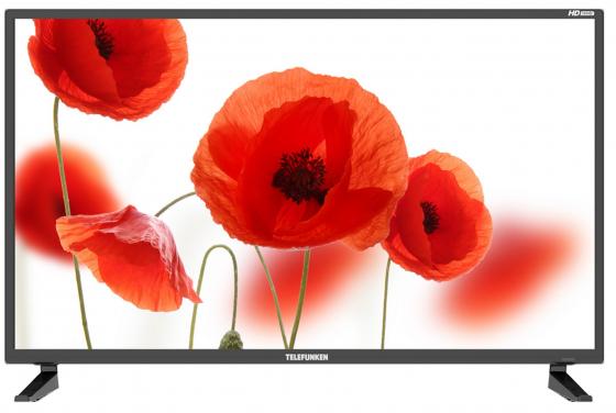 

Телевизор LED TELEFUNKEN 31.5" TF-LED32S61T2 Black, 16:9, 1366x768, 1200:1, 230 кд/м2, USB, HDMI, VGA, DVB-T, T2, C