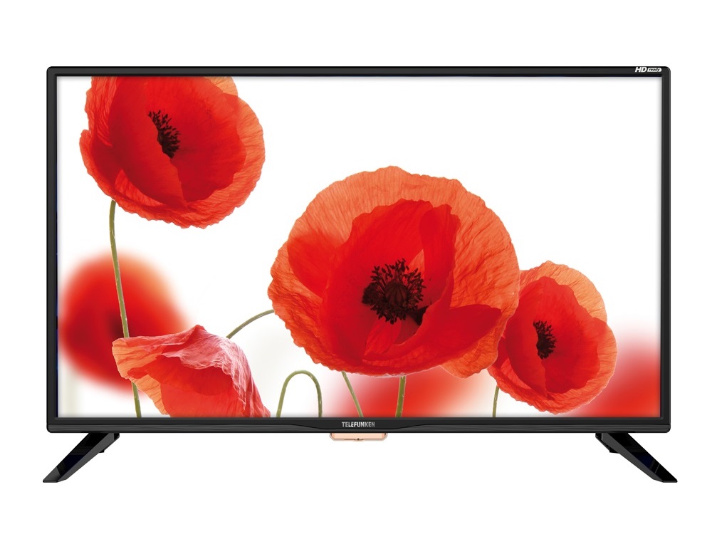 

Телевизор Telefunken TF-LED32S62T2 LED 32" Black, 16:9, 1366х768, 2400:1, 250 кд/м2, USB, HDMI, VGA, AV, DVB-T, T2, C